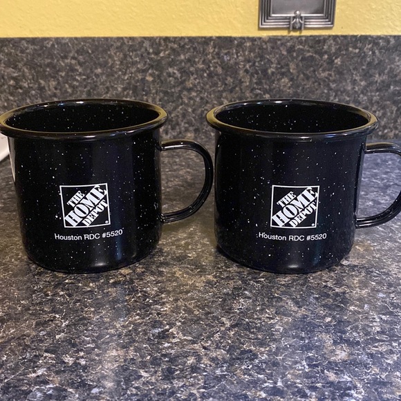 THD| enamelware mugs (2) - Picture 1 of 5